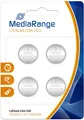 12 Mediarange CR 2025 Lithium Knopfzelle Batterien im 4er Blister