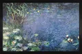 1art1 Claude Monet Seerosen, Morgen Fußmatte Dekomatte Innenbereich | Design Türmatte 60x40 cm