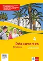Découvertes 4. Série jaune (ab Klasse 6): Cahier d'activités mit Audios … | Buch