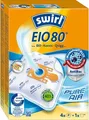 Swirl EIO 80 MicroPor Plus Staubsaugerbeutel für EIO, Koenic und Quigg Staubsauger, 4 Stck.
