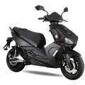 E-Mofaroller GT UNION "e-Striker 25", schwarz (mattschwarz, schwarz), Elektromotorroller, 25 km/h, Bosch-Motor, B:72cm H:118cm L:184cm