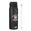 ion8 NFL Kansas City Chiefs Trinkflasche Mit Herausnehmbarem Strohhalm, 750ml/24oz, Auslaufsichere Isolierflasche, Leicht Zu Öffnen, Sicherer Verschluss, Spülmaschinenfest, Klappdeckel, Metallflasche