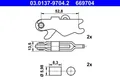 Bremsbacken-Reparaturset 03.0137-9704.2 ATE für MERCEDES-BENZ VW MAYBACH