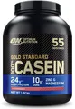 Optimum Nutrition 100 % Gold Standard Casein, 1820 g (4 lb) Dose, Strawberry Del