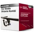 Anhängerkupplung abnehmbar für Skoda Octavia Kombi 11.2012-10.2020 top
