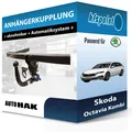 Für Skoda Octavia Kombi 11.2012-10.2020 AUTO HAK Anhängerkupplung abnehmbar AHK