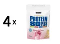 4 x Weider Protein 80 Plus (500g) Raspberry-Cream (60,00 EUR/kg)