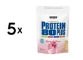 5 x Weider Protein 80 Plus (500g) Raspberry-Cream (60,00 EUR/kg)