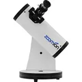 Zoomion Cassini 76/300 Dobson Teleskop | Komplettset für Einsteiger | astronomisches Spiegelteleskop mit leistungsstarker Optik und Zubehör