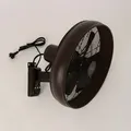 Breeze Wandventilator, schwarz, Ø 41 cm, leise Beacon Lighting, Breeze, Schwarz, für Wohnzimmer, Kunststoff