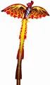 Paul Günther 1136 - 3D Drachen für Kinder, farbenprächtiger Drachen, Segel aus h