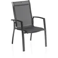 Kettler Legato Curve Silver Line Stapelsessel - Anthrazit