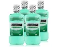 Listerine Mundspülung Listerine Fresh Mint 500ml - Für die tägliche Mundspülung (4er Pack)