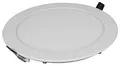 McShine - LED Panel Deckenleuchte Strahler | LP-1822RW | 18W, 225mm Ø, 1.836 lm, 3000K, warmweiß, Flache Aufbauleuchte für Wohnraum, Büro, Gewerbe