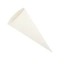 ITENGA Bastelschultüte 70cm rund WEISS Schultüten Rohling Zuckertüte neu