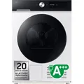 Samsung DV90DB7845GE, Freistehend, Frontlader, Wärmepumpe, Weiß, Drehregler, Berührung, Schwarz - Weiß