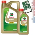 Castrol Motoröl EDGE 5W-30 LL 6L VW 50400 50700 MB 229.31 229.51 BMW LL-04 C30