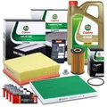 CASTROL FILTERS INSPEKTIONSPAKET FÜR OPEL CORSA E X15 1.4 Turbo BJ AB 2014