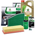CASTROL FILTERS INSPEKTIONSPAKET FÜR AUDI SEAT SKODA VW GOLF TIGUAN 1.8 2.0 TSI