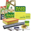 MANN INSPEKTIONSPAKET FÜR ALPINA BMW 3-ER E46 320 323 325 328 330 X3 E83 2.5 3.0