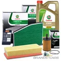 CASTROL FILTERS INSPEKTIONSPAKET FÜR AUDI SKODA VW GOLF 5 6 TOURAN 1.9 2.0 TDI