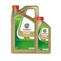 6 LITER = 1 L + 5 L CASTROL EDGE 5W-30 LL MOTORENÖL VW 504 00/ 507 00, LL04, C30