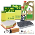 MANN-FILTER INSPEKTIONSPAKET FÜR BMW X3 G01 X4 G02 B46 B47 B48 BJ AB 2017