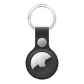 Apple AirTag Feingewebe Schlüsselanhänger - Black