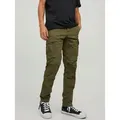 Jack & Jones Cargohose STACE TUCKER grün 27
