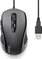 Maus kabelgebunden ergonomisch 2400 DPI 6 Tasten USB für Büro Home