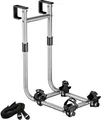 Wiltec Fahrradhalter für Wohnmobilleiter 2 Fahrräder, Fahrradträger Wohnmobil bis 30 kg, Fahrradträger Wohnwagen Aluminium, Robuste Fahrradhalterung