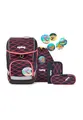 Ergobag Cubo-Set Rucksack, Unisex, für Kinder, Corall Waves, 20 l