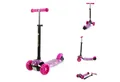 Lorelli Cityroller Kinderroller Draxter 3 Räder, höhenverstellbar, PU-Leuchträder Fußbremse