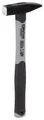 RUTHE Schlosserhammer 500g Deutsche Form mit Fiberglasstiel Hammer NEU