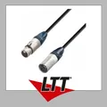 Adam Hall Cables K5 DGH 0500 DMX Kabel Neutrik XLR male auf XLR female 5 m