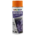DUPLI-COLOR AEROSOL ART RAL 2000 gelborange seidenmatt 400 ml, Spraylack für vielseitigen Einsatz, schnelltrocknend, hohe Deckkraft, für Innen- und Außenbereiche geeignet