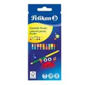Pelikan 700146 Bicolor-Buntstifte (12 Stifte/24 Farben) FSC-zertifiziertes Holz