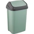 keeeper Swantje Mülleimer 25L Schwingdeckel Nordic Grün 4052396104721 - Grün