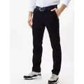 Brax Herren Flatfronthose Style FABIO IN BLACK, schwarz, Gr. 31/32