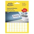 AVERY Zweckform Etiketten 3306 weiß 13,0 x 8,0 mm, 3.712 Etiketten