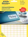 2-40x AVERY Zweckform Vielzweck-Etiketten, 13 x 8 mm, weiß, FP SPARE BIS ZU 46%