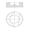 MAHLE ORIGINAL Piston 030 98 00