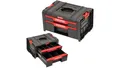 Skrzynka narzędziowa z organizatorem 2 szuflady PRO Drawer 2 Toolbox Basic QBRIC