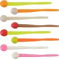 Berkley PowerBait Floating Mice Tails - 13 Forellenköder, Farbe:Glow/Orange Silver