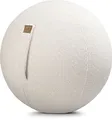 Sitting Ball Sitzball/Gymnastikball Woolly mit Plüsch-Bezug in Natur