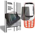 dipos I 2-Wege Blickschutzfolie kompatibel mit Nokia 3310 (Im Hochformat) I Sichtschutz-Folie Display-Schutzfolie Privacy-Screen - Schützt gegen seitliche Blicke
