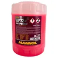 Mannol Antifreeze Kühlerfrostschutz AF12+ (-40 °C) Longlife 10 Liter rot