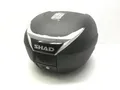 SH34 Bauletto Starr Tasche Koffer Schwarz Lagerung 34L Mit Platte Für Roller