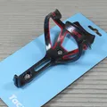 Tacx Ciro Flaschenhalter - schwarz rot - Carbon mit Kern aus Glasfaser