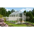 VITAVIA Gewächshaus "Domus 6700", BxHxL: 257 x 252 x 263 cm - silberfarben
